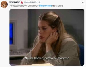 Monotonía Los mejores memes de la nueva canción de Shakira