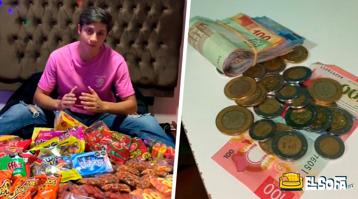 Joven revela cuánto gana vendiendo dulces en su escuela