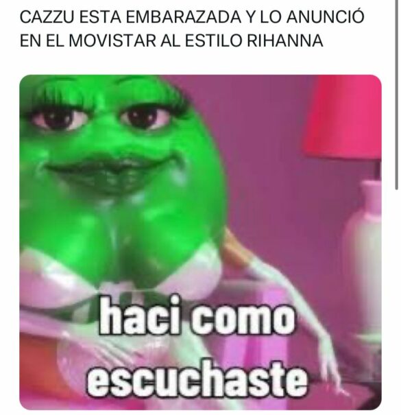 Los Mejores Memes Por Embarazo De Cazzu Y Christian Nodal