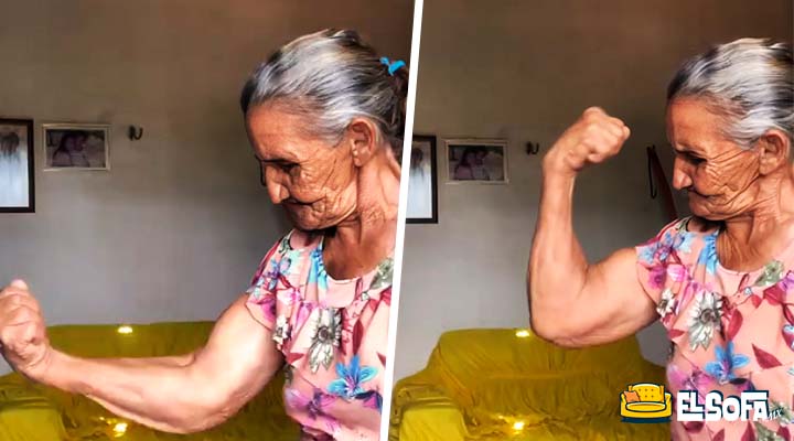 Abuela Sorprende A Redes Por Presumir Incre Bles B Ceps