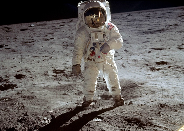 Buzz Aldrin, de los primeros en pisar la Luna