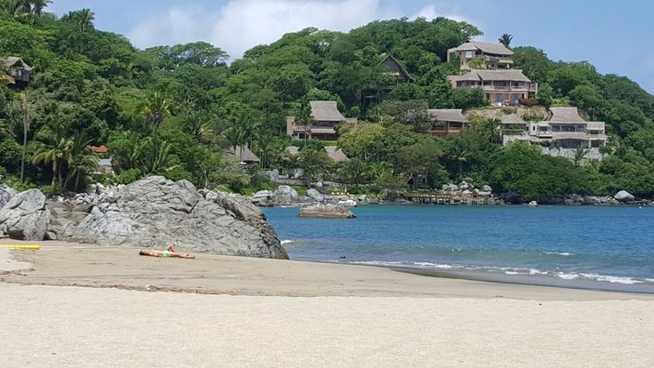 Playas tranquilas en México