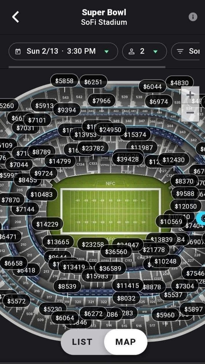 ¿Cuánto cuesta ir al Super Bowl?