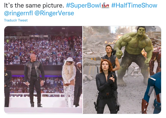 Los mejores memes del Super Bowl LVI