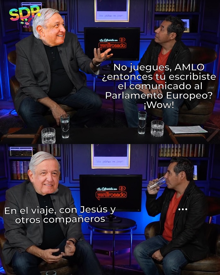 Memes de la respuesta de AMLO al Parlamento Europeo