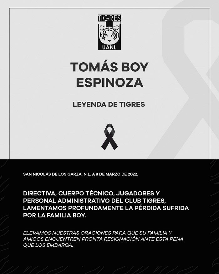 ¿Quién fue Tomás Boy, figura del futbol mexicano? 