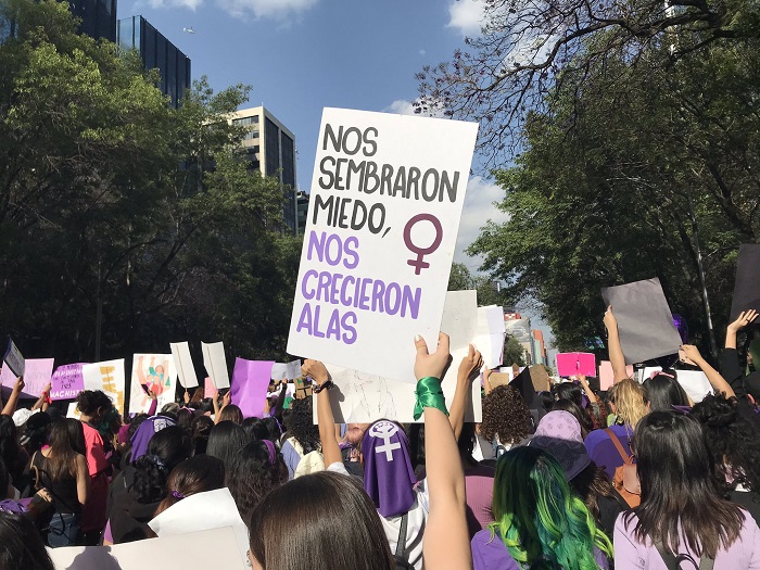 8M. Así se vivió marcha del Día de la Mujer en México