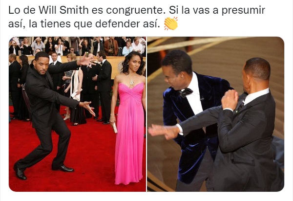 Memes de Will Smith golpeando a Chris Rock