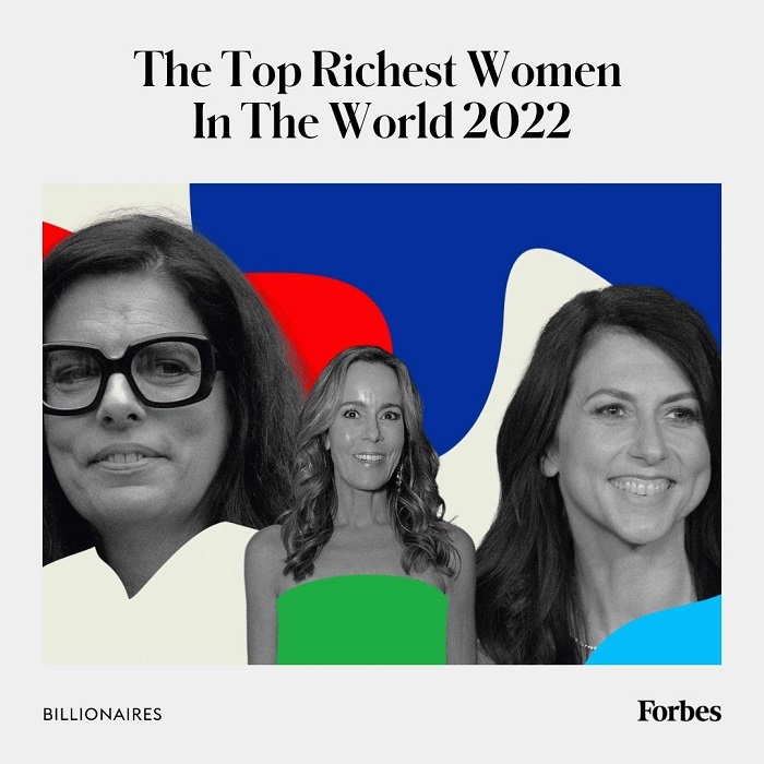 Forbes. ¿Quiénes son las mujeres más ricas del mundo 2022?