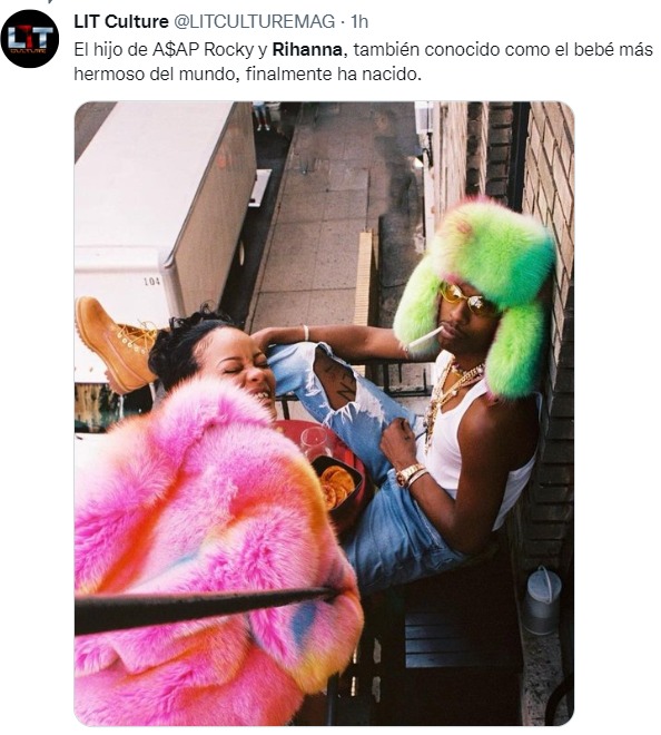 Fans reaccionan al nacimiento del bebé de Rihanna