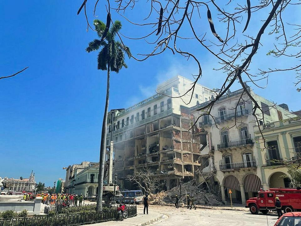 Hotel Saratoga explosión