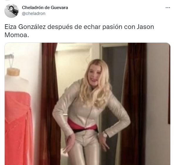 Memes es del romance entre Jason Momoa y Eiza Gonzalez