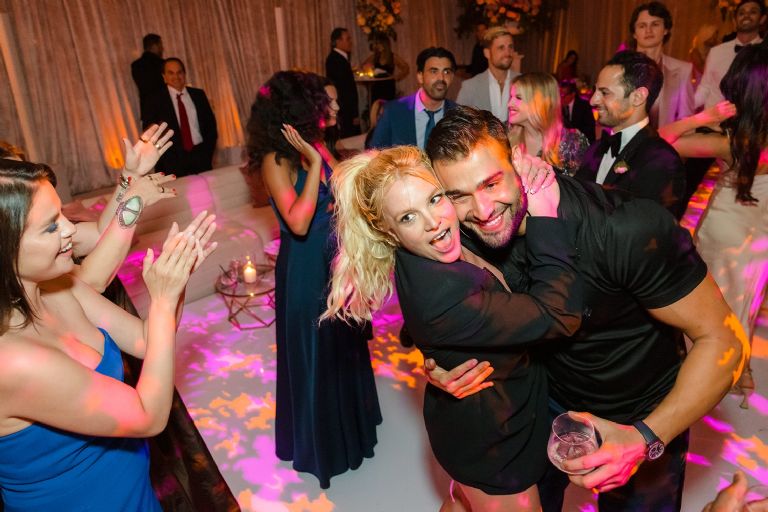 Fotos de la boda de Britney Spears con Sam Asghari