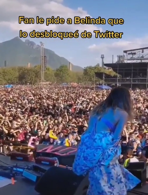 Fan pide a la cantante que lo desbloquee de Twitter