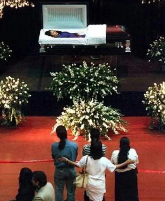 La foto inédita de su funeral