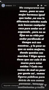 Karely Ruiz reacciona a comparaciones con Mona