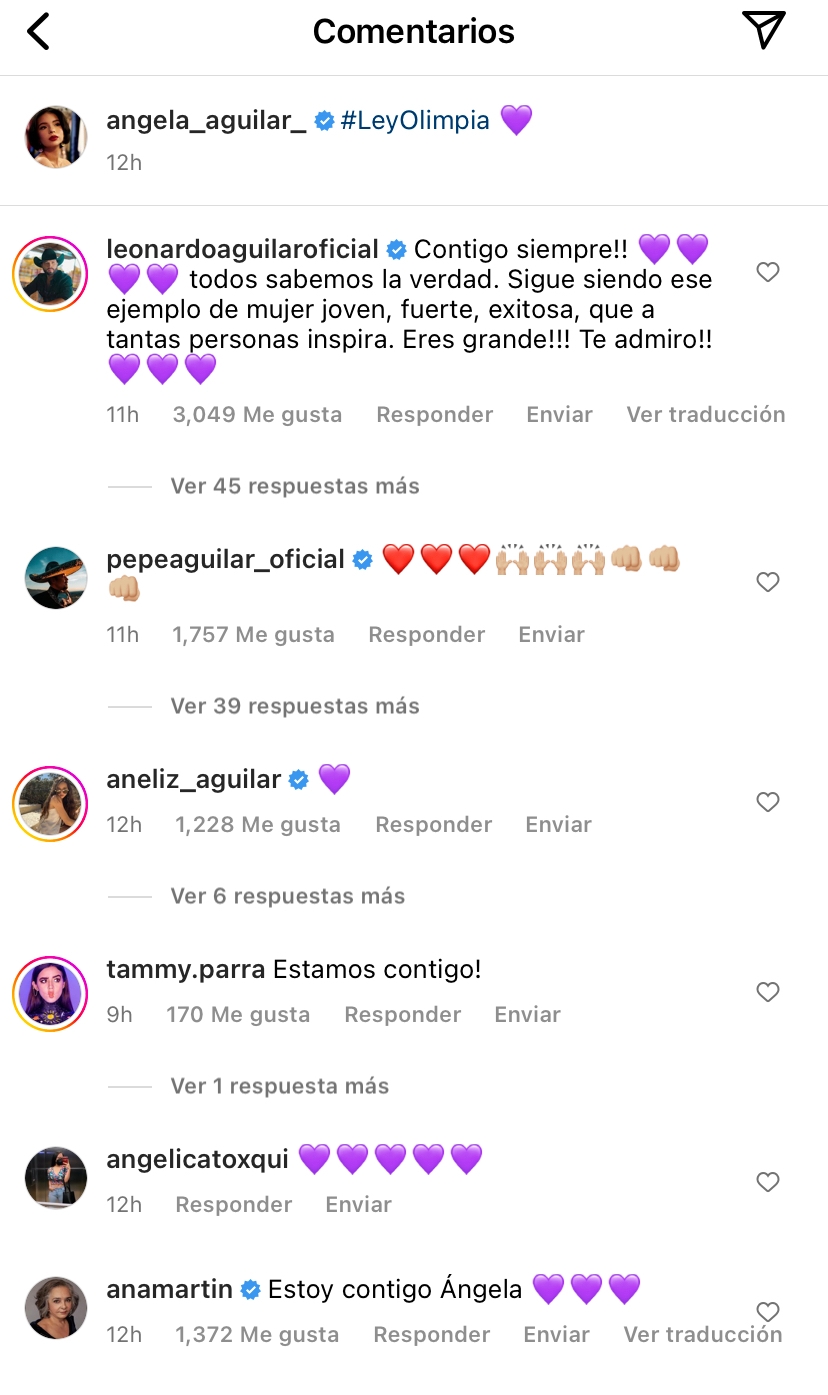 Ángela Aguilar reacciona a supuestas fotos íntimas