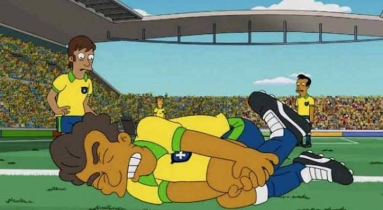 Los Simpson Neymar