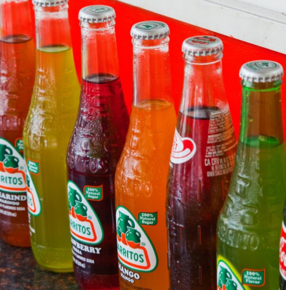 Jarritos botellas refrescos