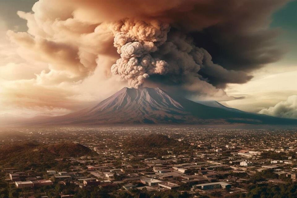 IA muestra cómo sería una erupción del Popocatépetl 