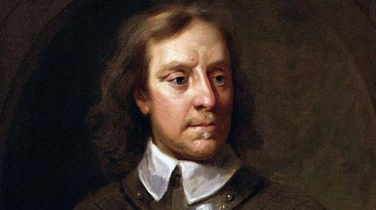 Oliver Cromwell y la corona de San Eduardo