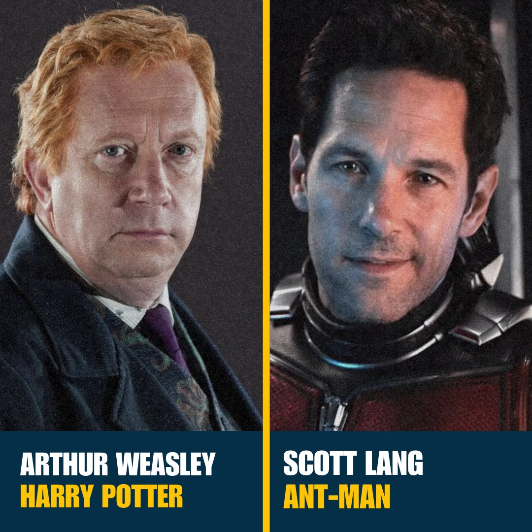Día del Padre: Arthur Weasley y Scott Lang