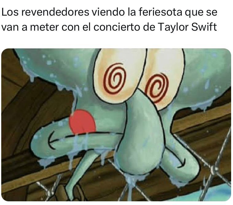 Memes de Taylor Swift concierto 