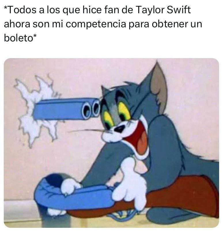 Memes de Taylor Swift sobre concierto México