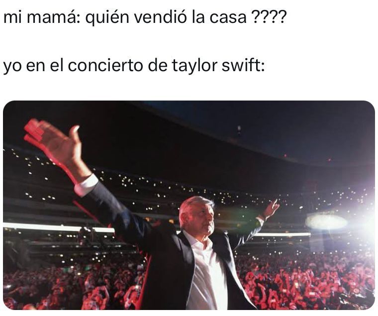 Hacen Memes de Taylor Swift en México