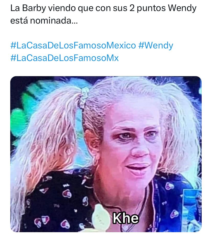Wendy Guevara memes casa