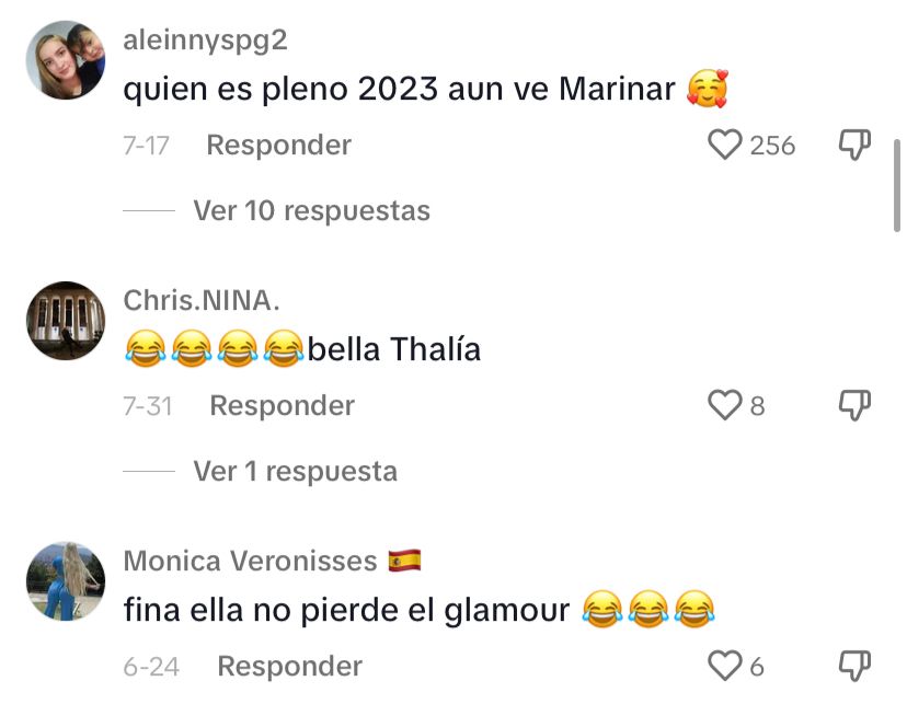 comentarios video Thalía