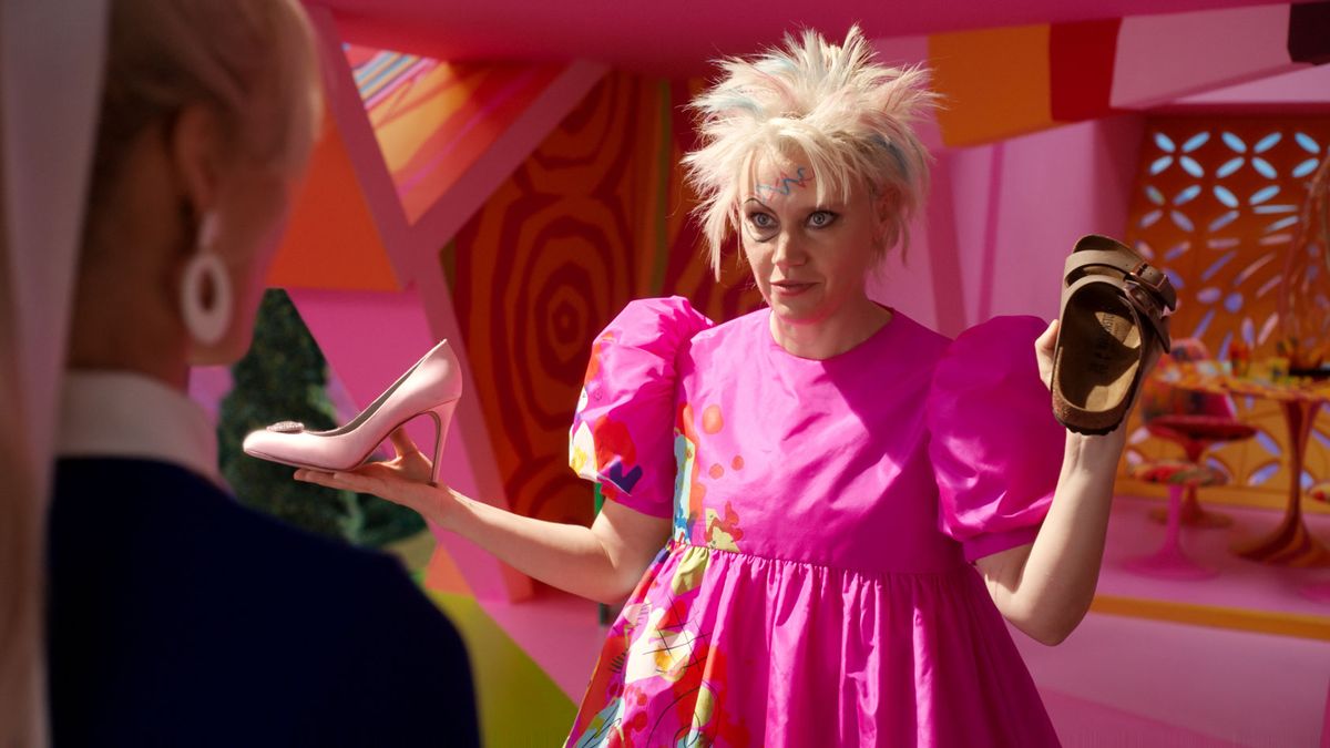 Kate MacKinnon interpretó a Barbie Rara 