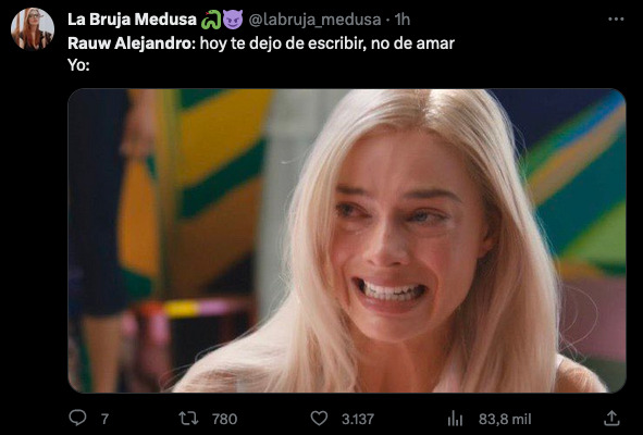 Rauw Alejandro meme por canción triste de Rosalía