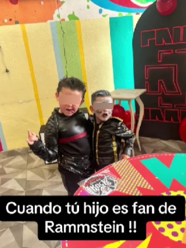 Fiesta de niño con temática de Rammstein provoca polémica 