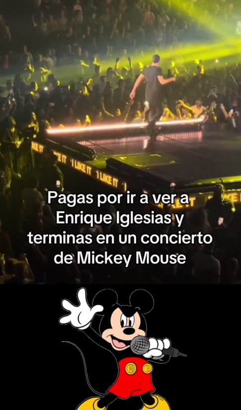 Redes atacan a Enrique Iglesias tras concierto