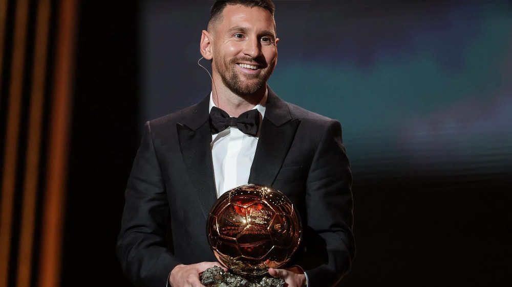 Lionel Messi gana su octavo balón de oro