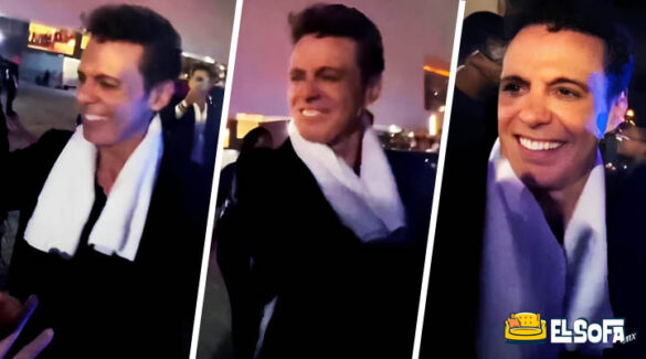 Luis Miguel empuja a guardaespaldas para saludar a fan