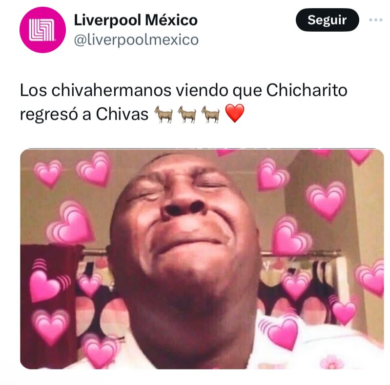 Memes de nueva adición de Chivas