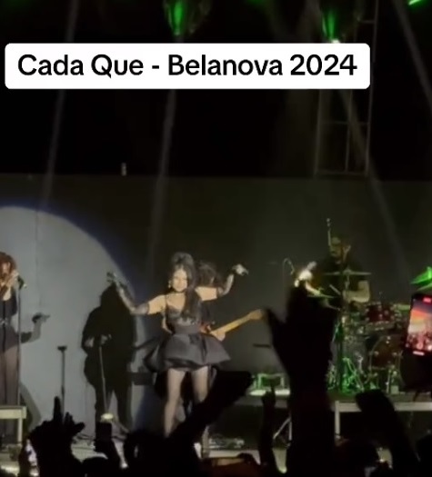 Fans reaccionan negativamente a concierto de Belanova