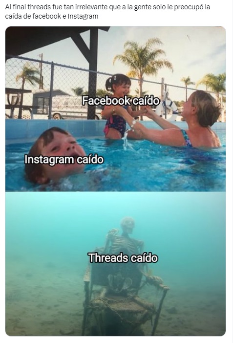 Caída de Facebook desencadena memes