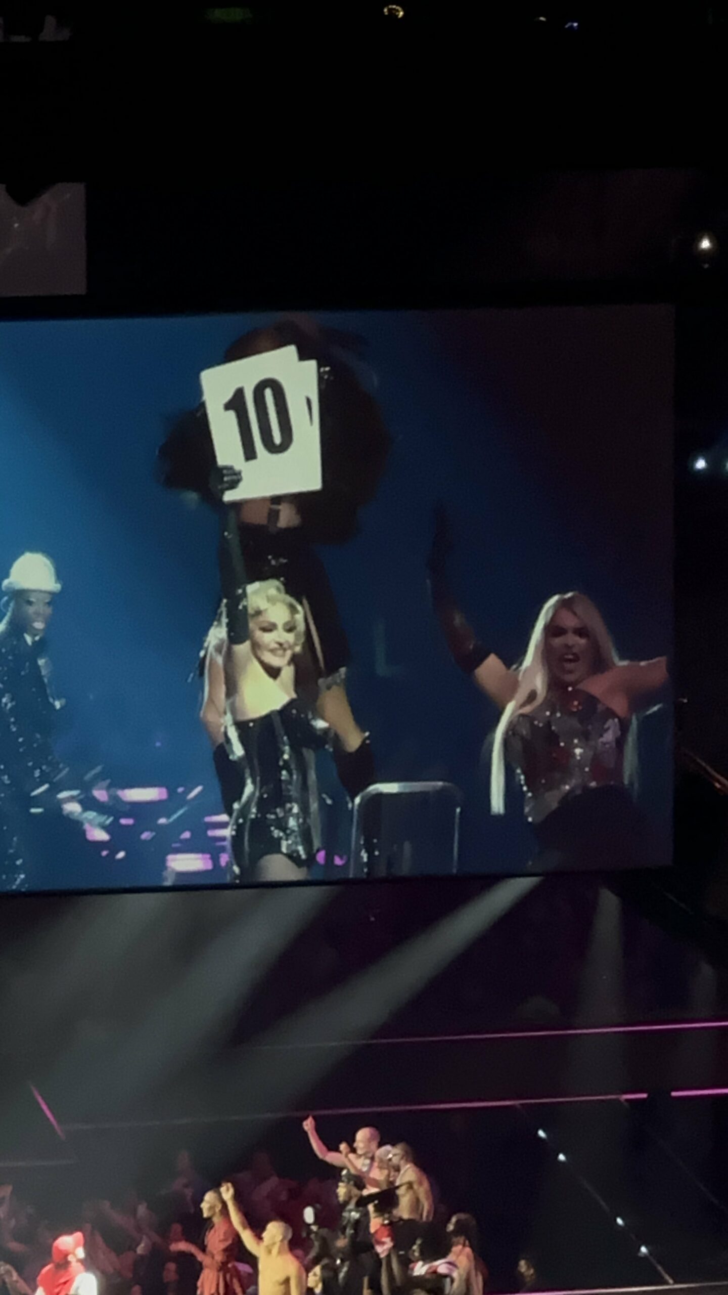 Madonna califica a sus bailarines 