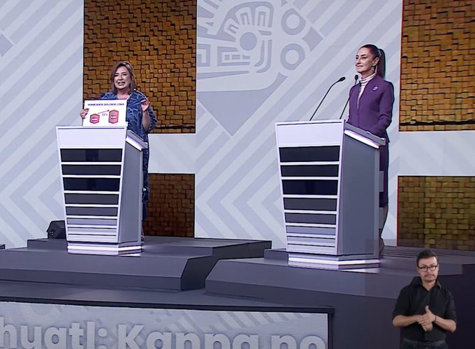 Se realiza tercer debate presidencial en México
