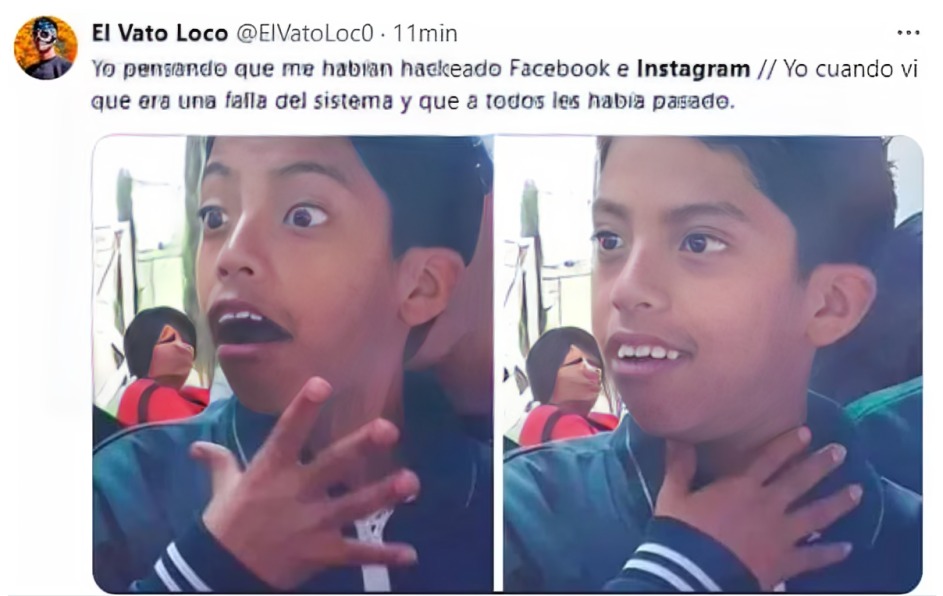 usuarios reaccionan fa lla de instagram con memes