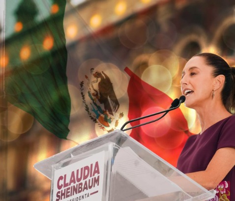 Claudia Sheinbaum triunfa en las elecciones en México