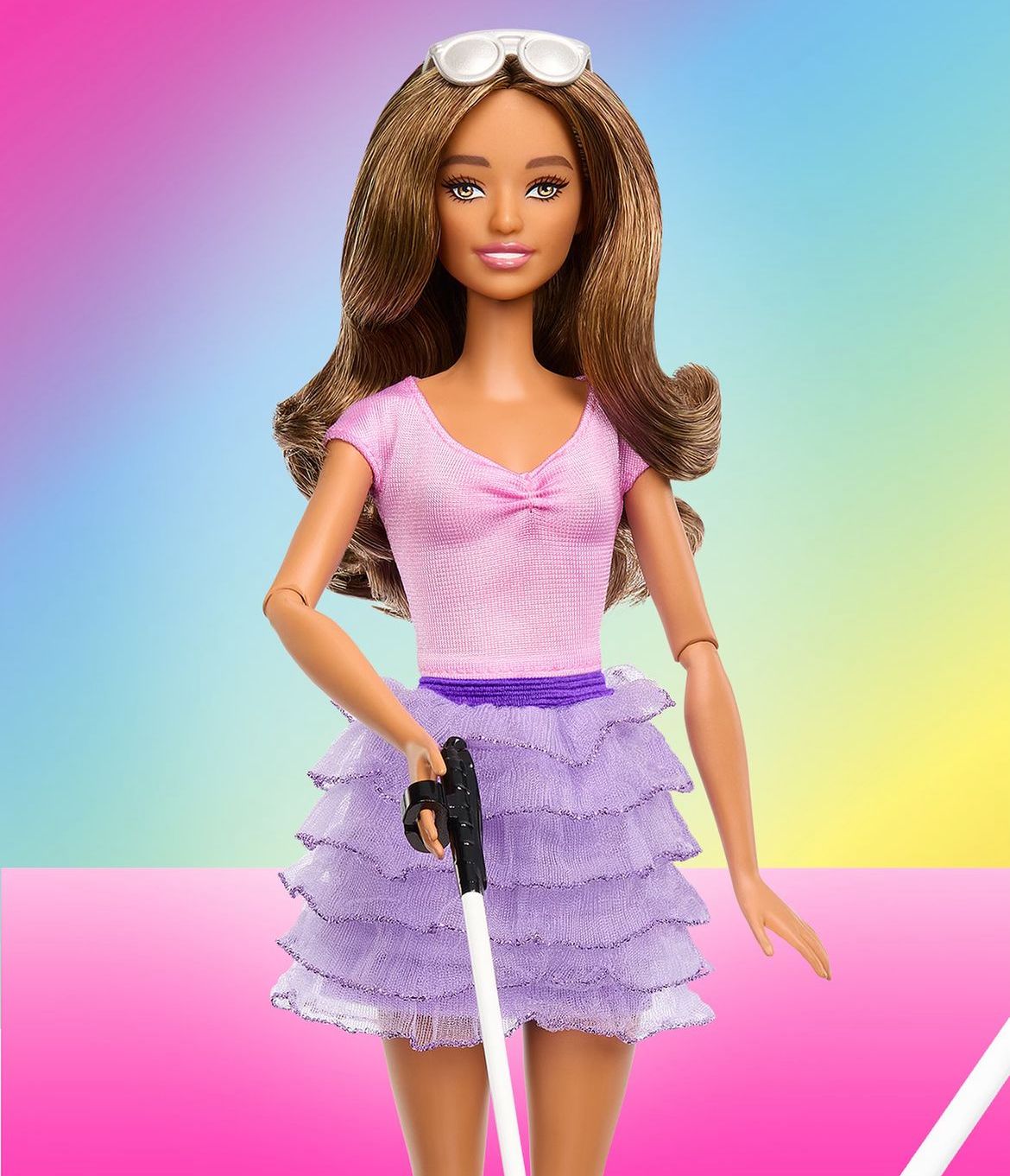 Así es la nueva Barbie ciega