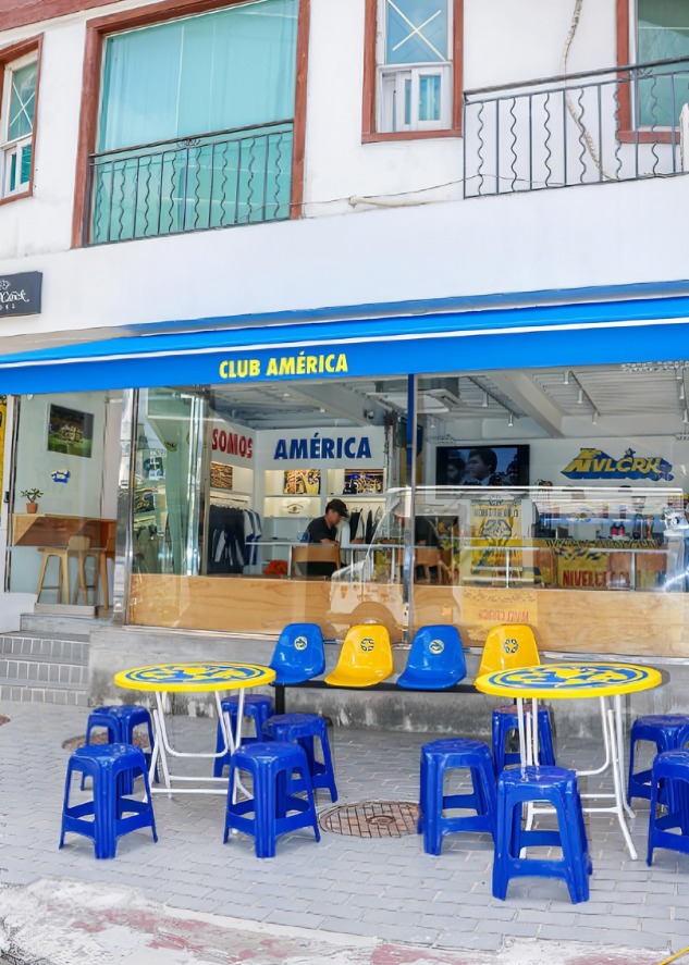 Cafetería con temática del Club América se viraliza