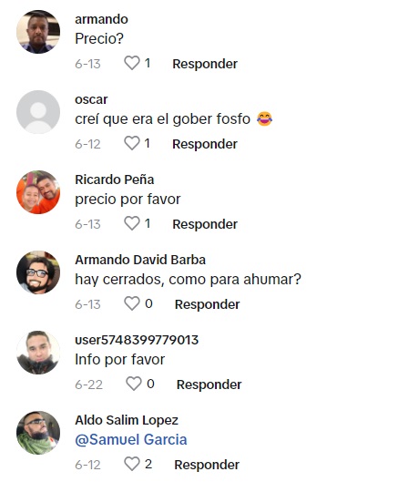 Reacciones sobre asador con forma de Tesla 