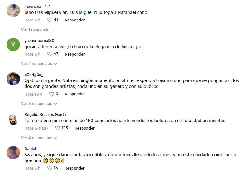 Internautas defienden a Luis Miguel tras insulto de Natanael Cano