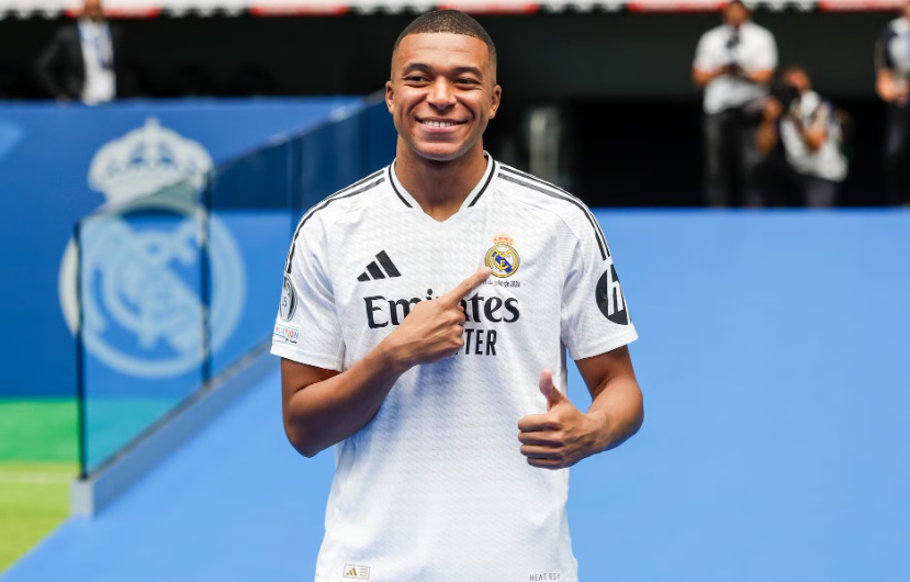 Kylian Mbappé en el Real Madrid