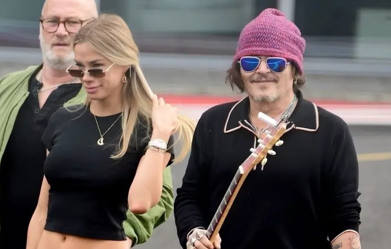 Yulia Vlasova sale con Johnny Depp